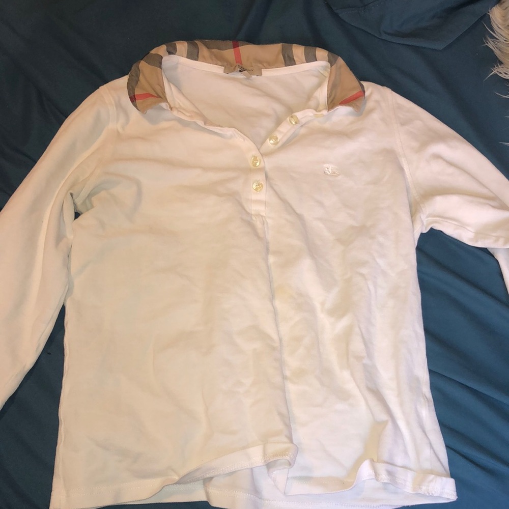 Vintage Burberry Polo (3/4 Length Sleeve)